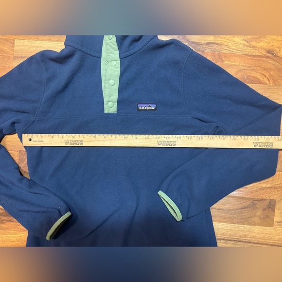 Patagonia Micro D Snap T Fleece Pullover Sweater Women's Size Small Gorpcore - Picture 3 of 6